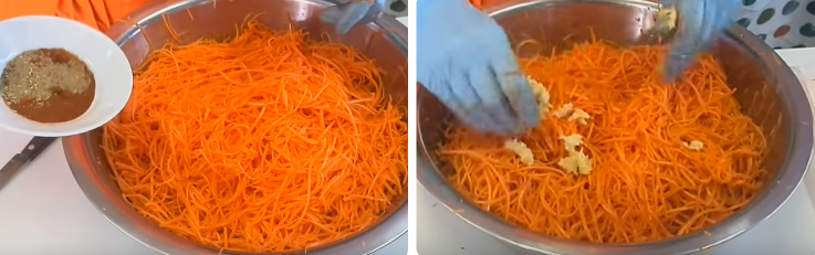 морковь по-корейски в домашних условиях рецепт фото